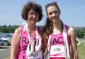 Charlotte & Sarah Lloyd dancing “en Pointe” for Salisbury Race For Life – Sunday 14 July 2013